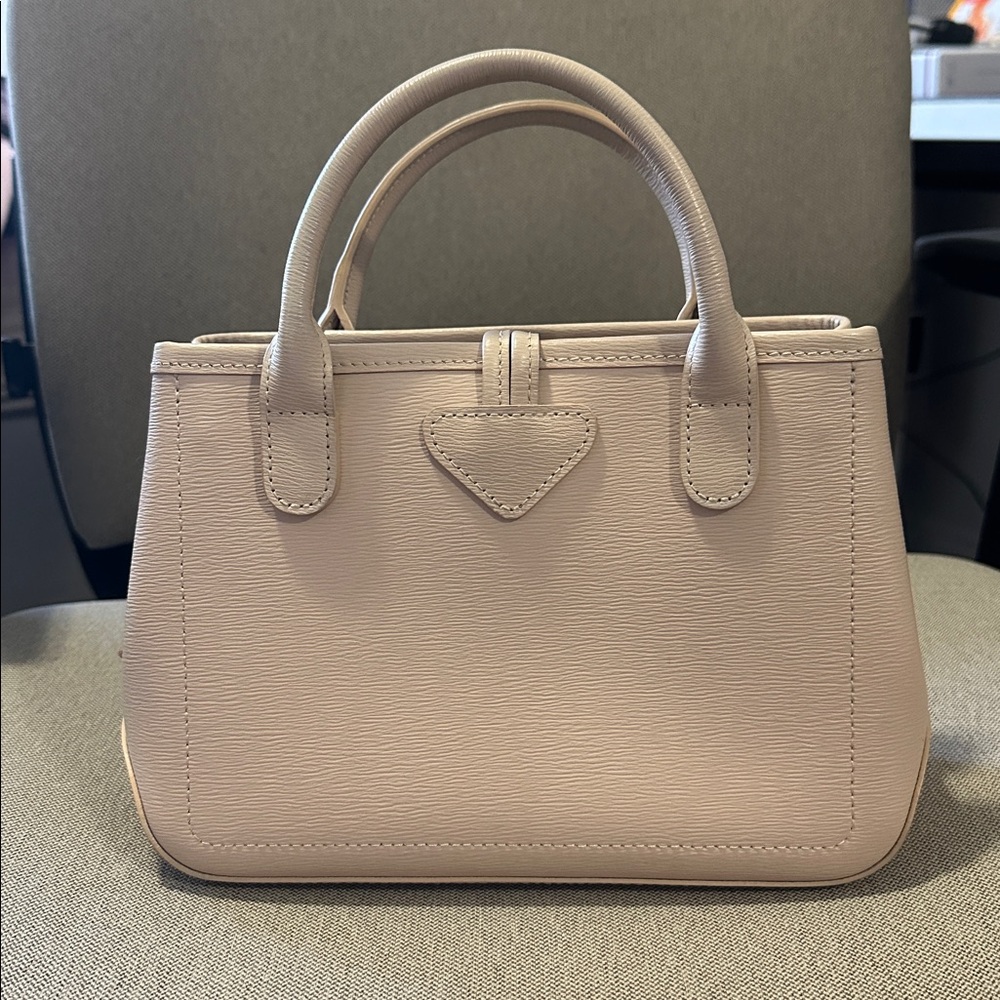 Longchamp Roseau Mini Leather Crossbody - Picture 10 of 16